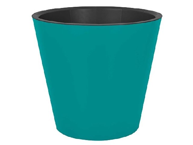 Горшок для цветов InGreen London D320 мм, 15,7л c дренажной вставкой, на колесиках Тропический лес